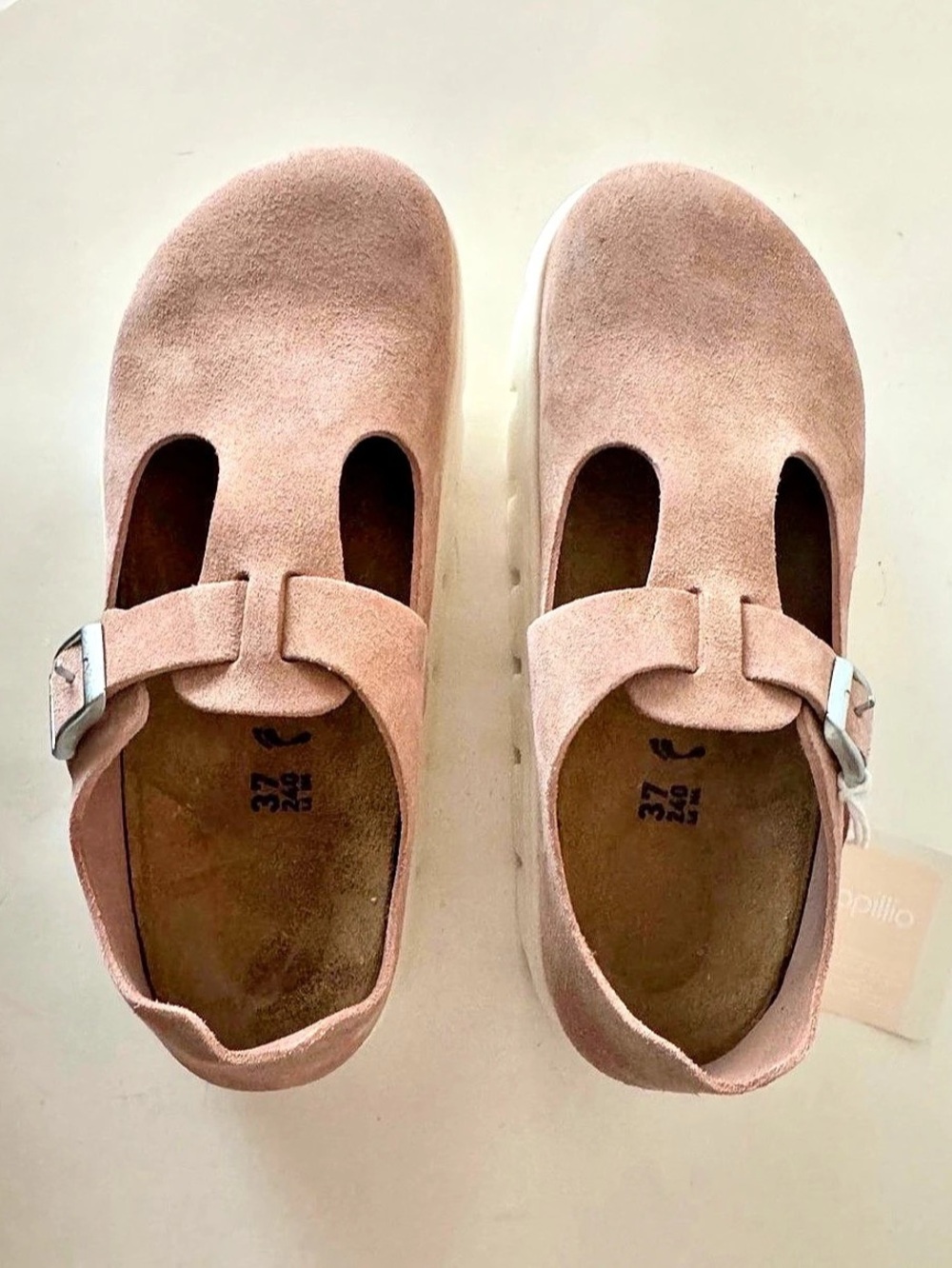 Papillio Birkenstock Paris Chunky Mary Jane Platform Clogs. Size: 6, 6.5, 37. - Picture 8 of 8
